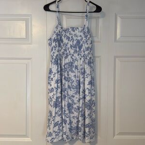 Universal Thread (target) floral blue dress